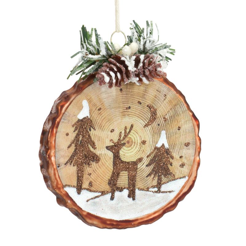 Deer Woodland Ornament